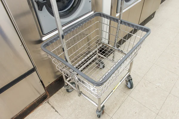 Laundry cart in store