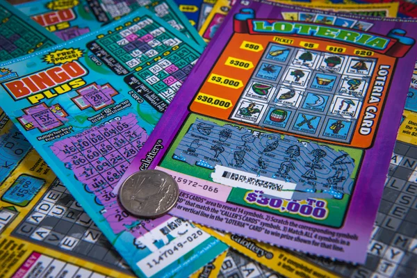 Каліфорнія лотерея гра — стокове фото