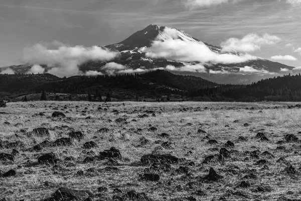 Monte Shasta in inverno — Foto Stock