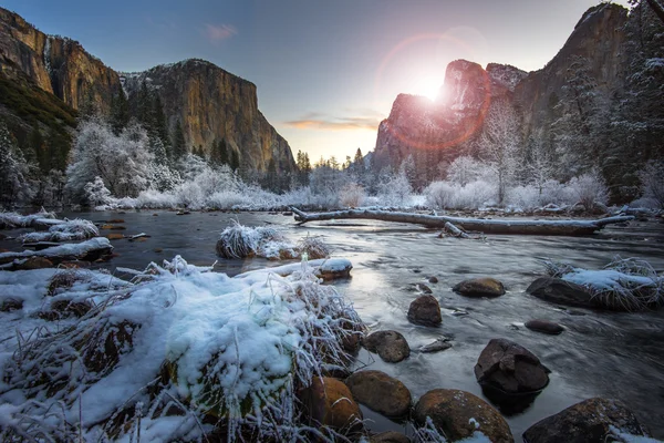 Vadi Manzaralı, Yosemite Natioal Parkı — Stok fotoğraf