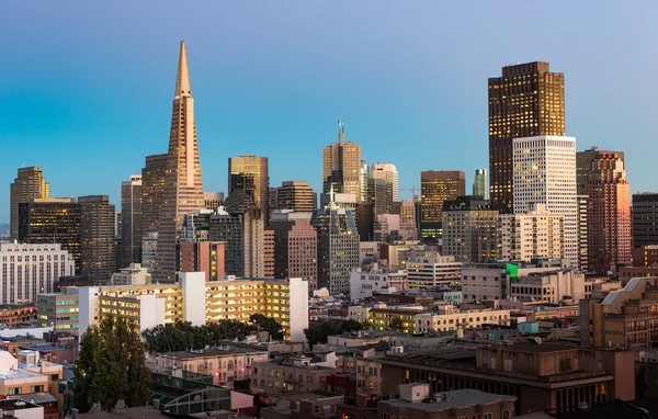 Panoramę miasta San Francisco — Zdjęcie stockowe