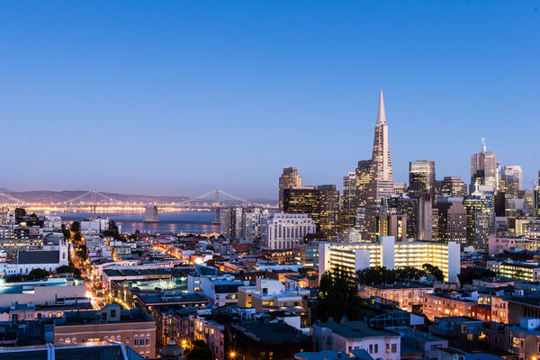 Skyline Сан-Франциско
