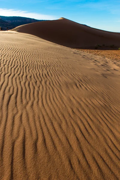 Dunas de arena rosa coral — Foto de Stock