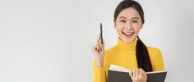 inspiration, writer, writing ,creative ,recreation for imagine, Beautiful Asia attractive young woman writing ideas on notebook, to do list, good thinking work, journalist, Stylish, Dream image, relax