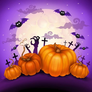  Cadılar Bayramı bayrağı Jack Balkabağı