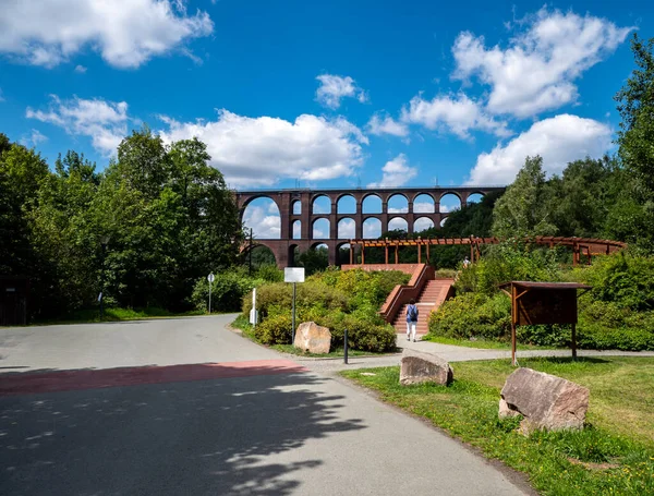 Vista Del Goeltzschtalbrcke Vogtland —  Fotos de Stock