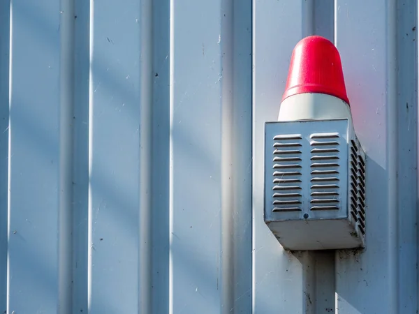 Sistema Alarma Antirrobo Luz Roja — Foto de Stock