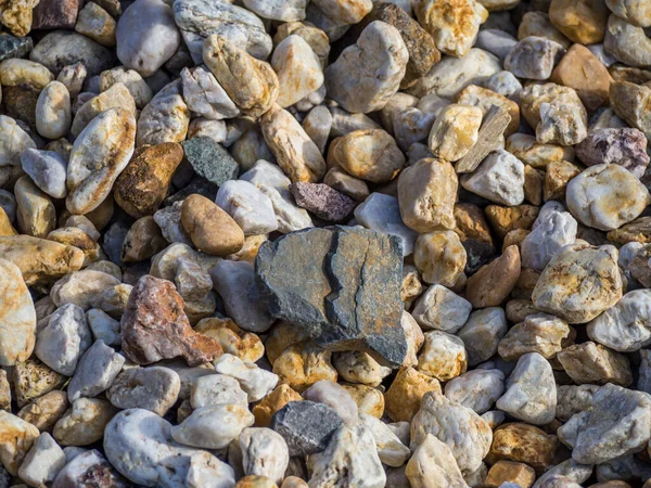 Pequeno Seixo Pedras Textura Fundo — Fotografia de Stock
