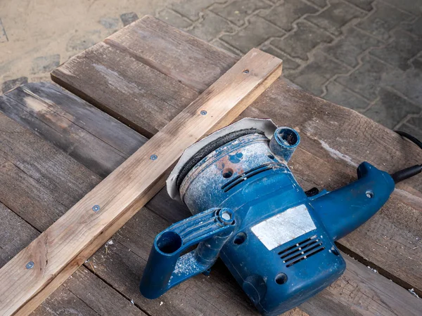 Zımparalamak Için Zımpara Makinesi — Stok fotoğraf