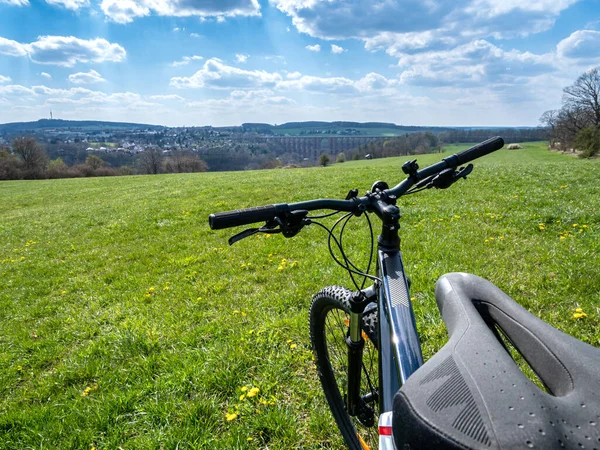 Ausflug Mit Dem Fahrrad Ins Vogtland — Stockfoto