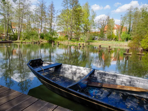 Kano Het Spreewald Het Kanaal — Stockfoto