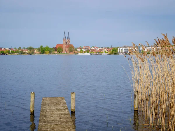 Utsikt Över Neuruppin Från Sjön Neuruppin — Stockfoto