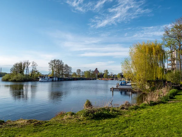 Sjön Mecklenburg Lake District Tyskland — Stockfoto