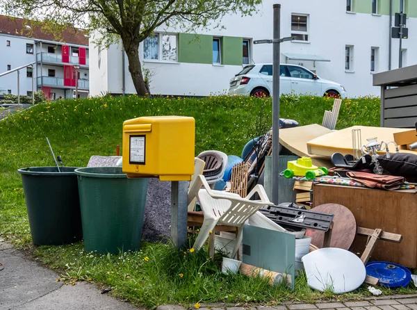 Bulky Waste Collection City — Stock Photo, Image