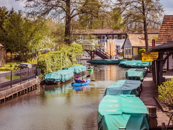 Geen Toerisme Spreewald Vanwege Het Corona Virus — Stockfoto