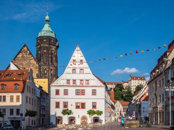 Old Town Spa Town Bad Schandau Saxon Switzerland — Stock Photo, Image