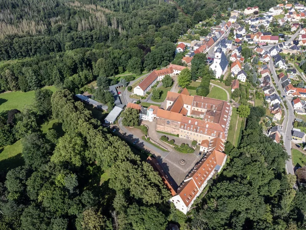 ザクセン州のWechselburg修道院の眺め — ストック写真