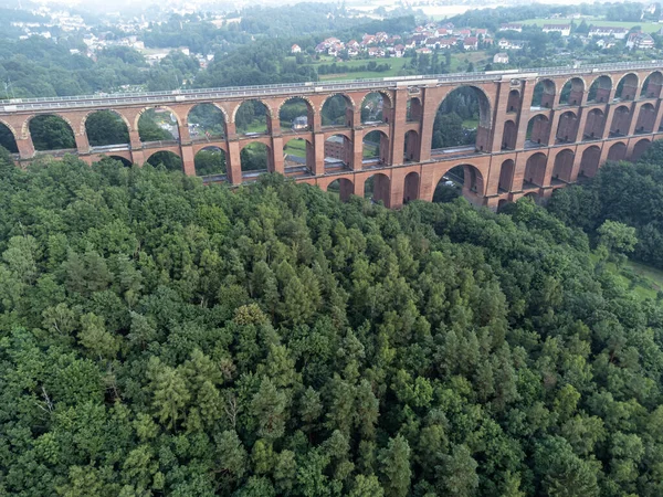 Fotos Aéreas Goeltzschtalbruecke Vogtland — Fotografia de Stock