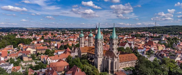 Panorama Cidade Naumburg Saxônia Anhalt — Fotografia de Stock