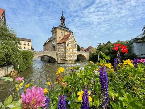 Régi Városháza Bamberg Franconia — Stock Fotó