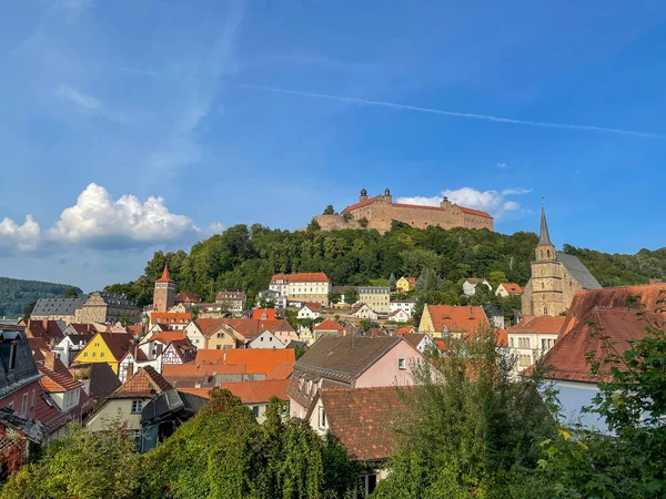 Stadens Panorama Över Kulmbach Bayern — Stockfoto