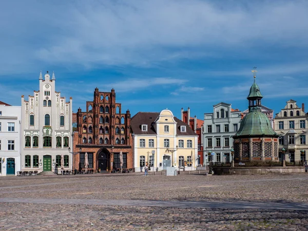 Cidade Velha Wismar Mar Báltico — Fotografia de Stock