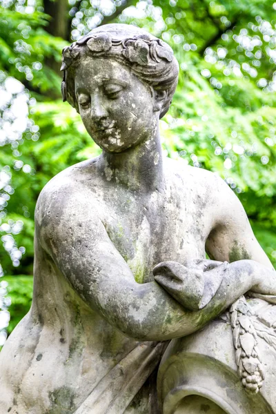 Bahçe heykeli, Łazienki Parkı, Polonya — Stok fotoğraf