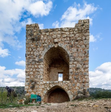 Montfort kale üst Galilee, İsrail