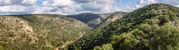 Górski krajobraz, Górnej Galilei w Izraelu — Zdjęcie stockowe