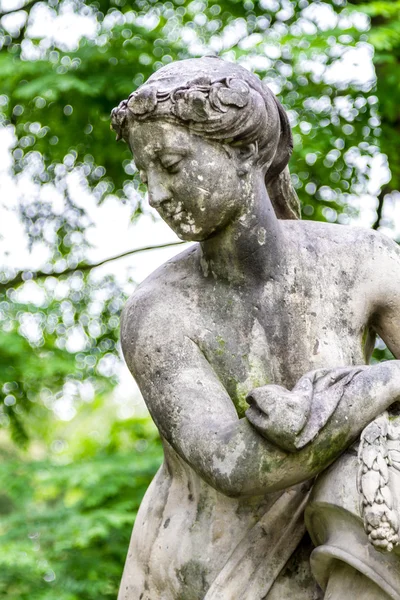 Garden Sculpture, Lazienki Park, Poland — Stock Photo, Image
