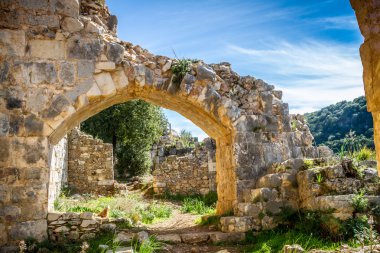 Montfort kale üst Galilee, İsrail