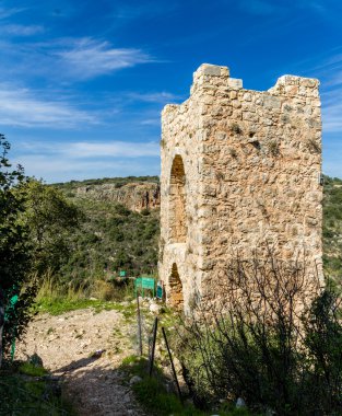 Montfort kale üst Galilee, İsrail