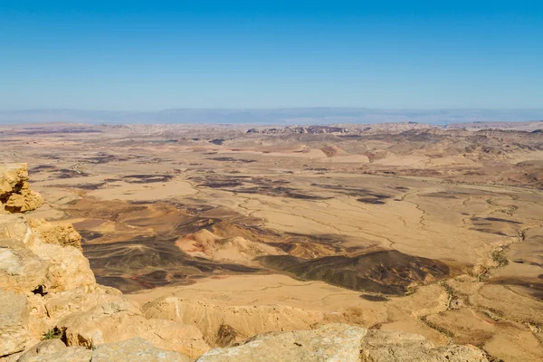 네 겝 사막, 이스라엘 Makhtesh Ramon — 스톡 사진
