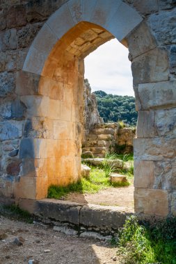 Montfort kale üst Galilee, İsrail