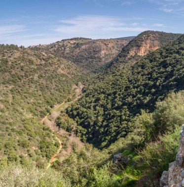 Dağ manzarası, İsrail üst Celile