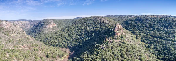 Mountain landscape, Upper Galilee in Israel — Stock Photo, Image