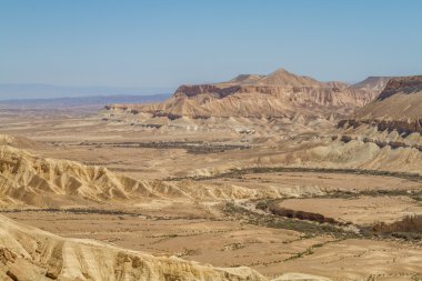 Makhtesh Ramon Necef çölünde, İsrail