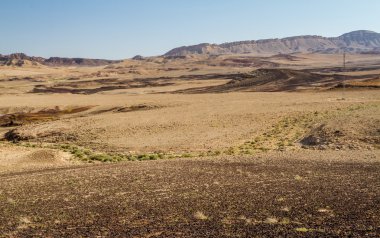 Makhtesh Ramon Necef çölünde, İsrail