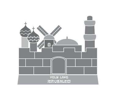 Kudüs'ün eski şehir silüeti
