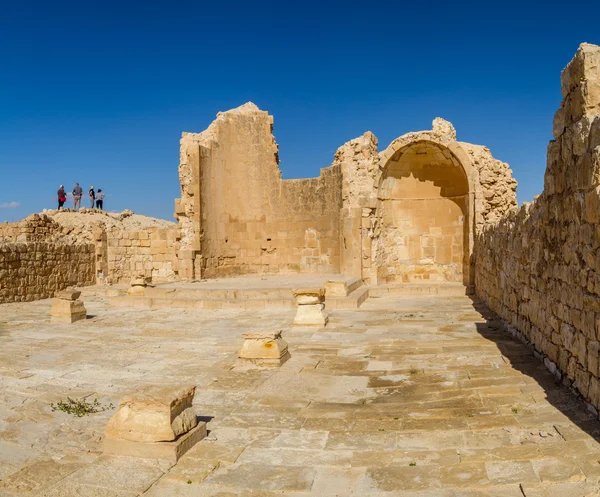 Ruïnes van de oude Nabataean stad Shivta — Stockfoto