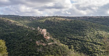 Montfort kale üst Galilee, İsrail