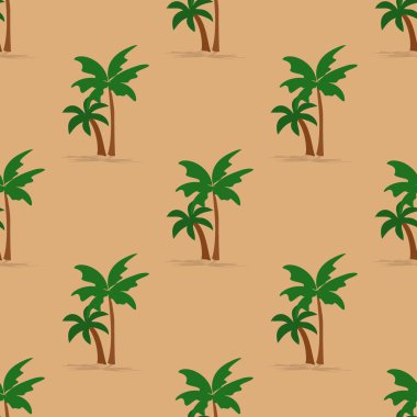 palmiye ağaçları seamless modeli