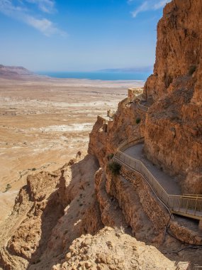 Eski Masada kale, İsrail