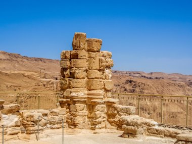 Masada Kalesi, İsrail kalıntıları