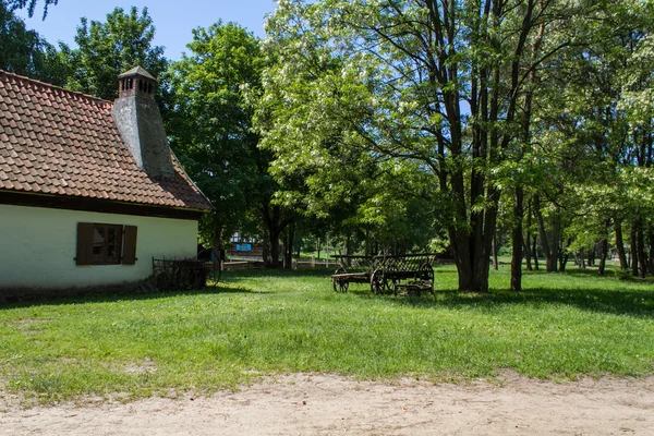Польська історичного сільський будинок — стокове фото
