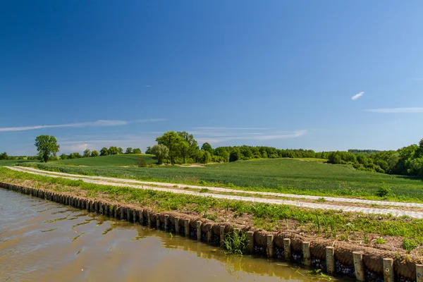 Kanal Elblaski Lengyelország — Stock Fotó