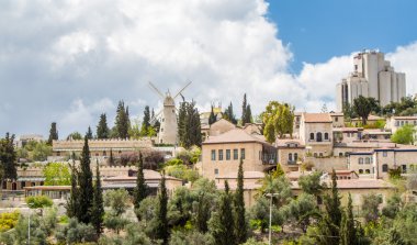 İsrail, Jerusalem Montefiore Windmill 4 Nisan 2015