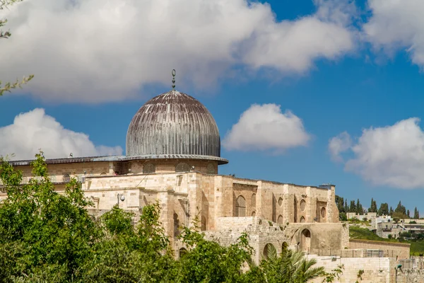 Israel, Jerusalén, Mezquita Al-Aqsa 4 de abril de 2015 — Foto de Stock