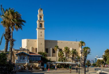 Jaffa, İsrail, St. Peters kilise - 10 Ağustos 2015