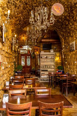 Eski Jaffa küçük Restoran